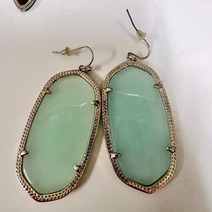 Aqua Kendra Scott Earings